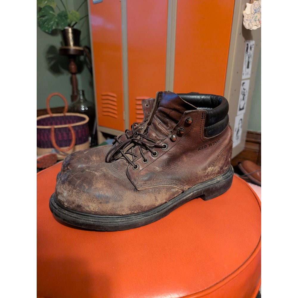 Red Wing 2235 Mens Brown Leather Steel Toe Work Boots Made in USA Size 11 D